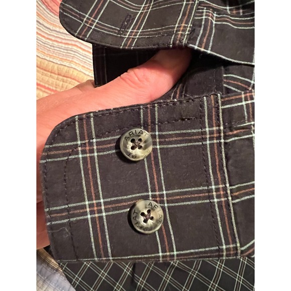 Ariat Pro Series Mens Plaid Long Sleeve Button Up Shirt Size M - Picture 6 of 7